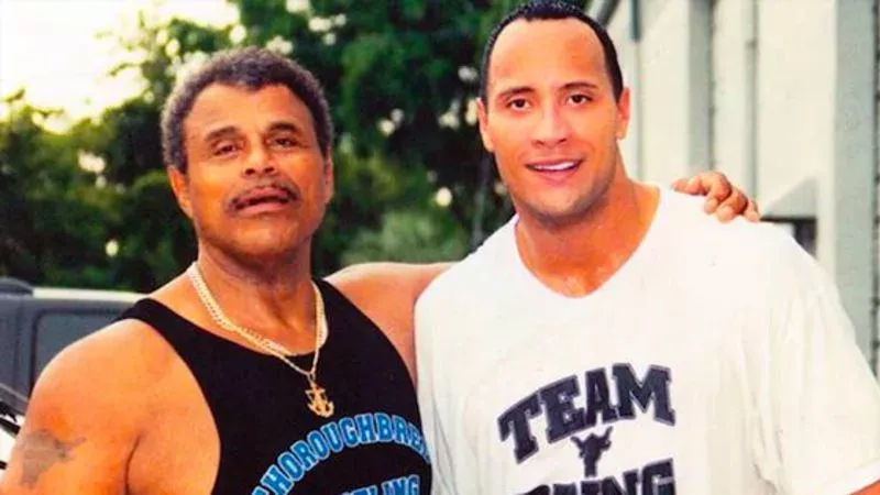 Dwayne "The Rock" Johnson und sein Vater