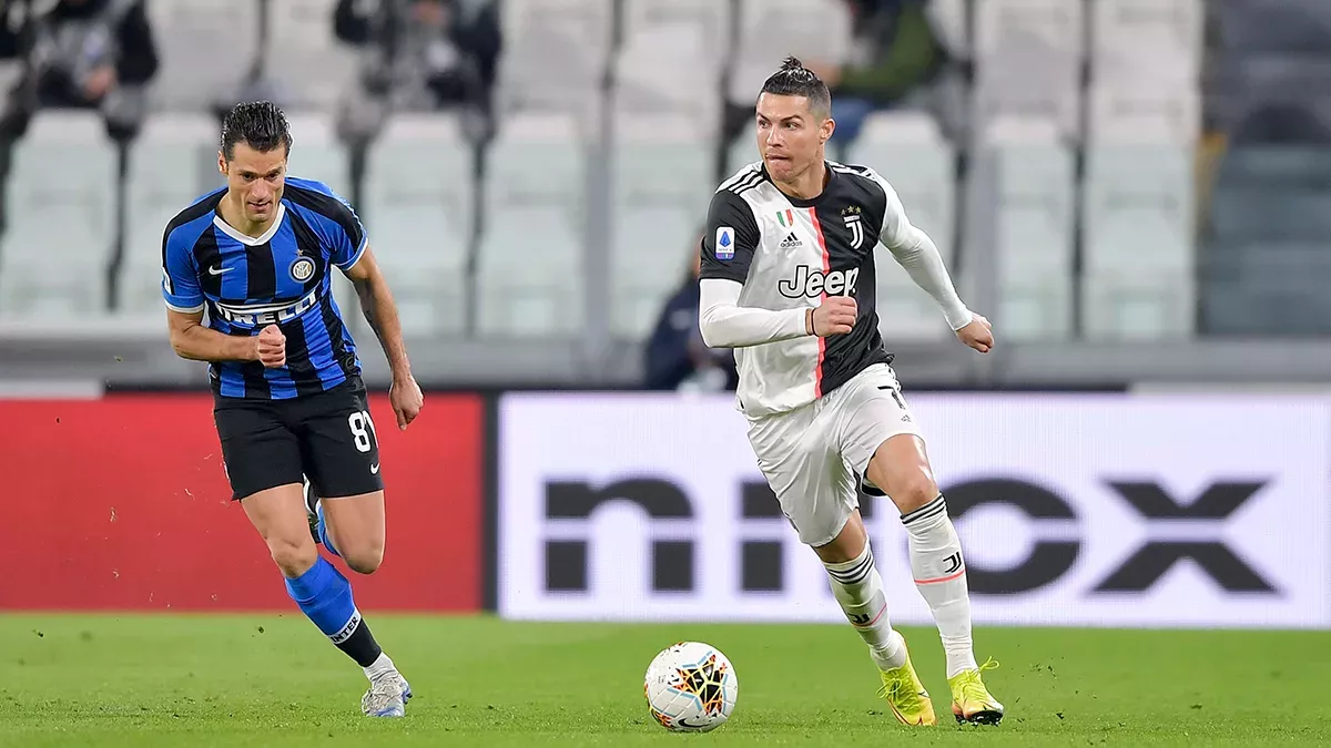 Cristiano Ronaldo erlaubte sich einen kleinen Spaß, abseits des Platzes.