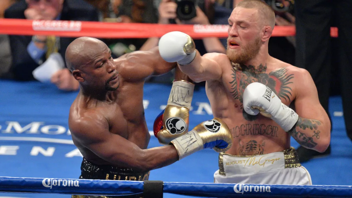 Floyd Mayweather erklärt, warum McGregor ihn öfter als Pacquiao getroffen hat