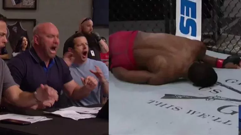 Dana White wird bei „Tuesday Night Contender“ auf Julian Marquez dank seines großartigen Knockouts aufmerksam