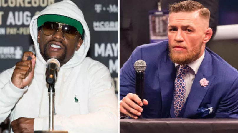 Floyd Mayweather bietet Conor McGregor an, die Größe der Handschuhe für den Kampf zu ändern
