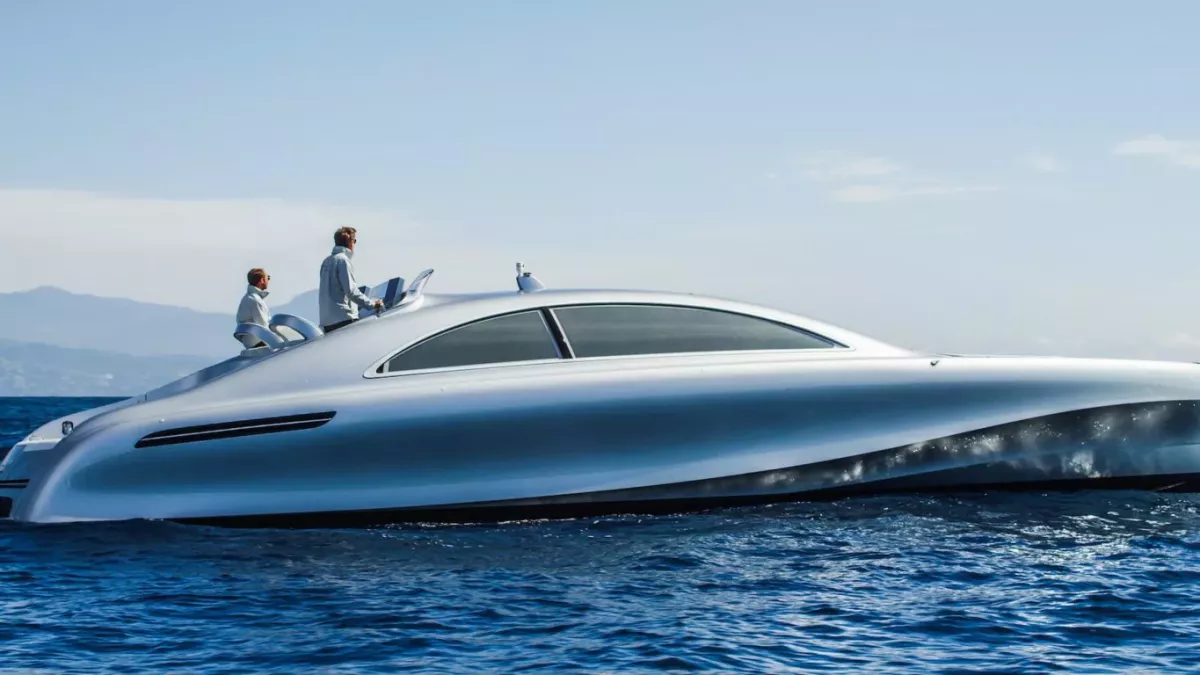 Schwimmender Luxus: Mercedes-Yacht lädt zum Träumen ein
