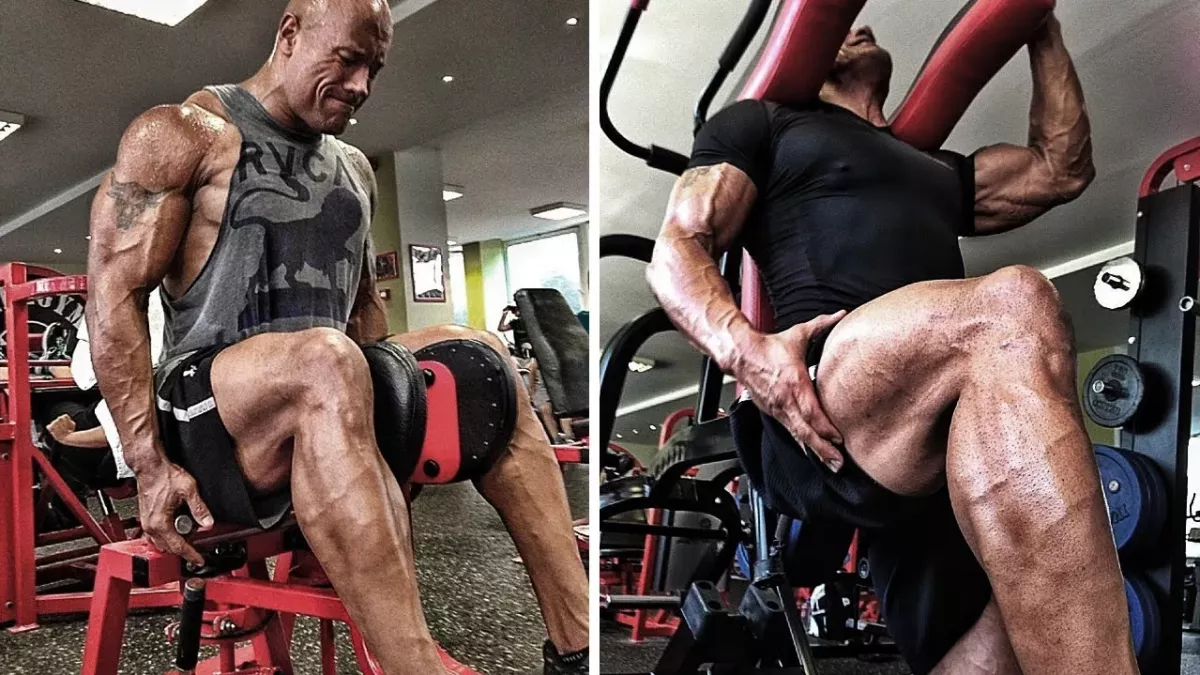 Die ultimative Übung, die The Rock bei seinem "Legs Day" niemals auslässt! Dir werden die ganzen Beine brennen!