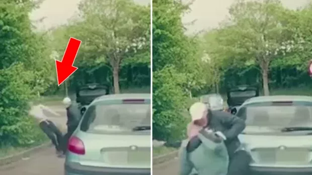Road Rage mit dem falschen Opfer