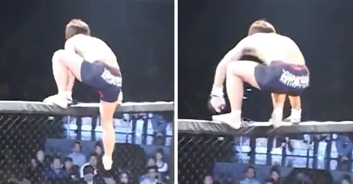 MMA: Kämpfer misslingt Salto