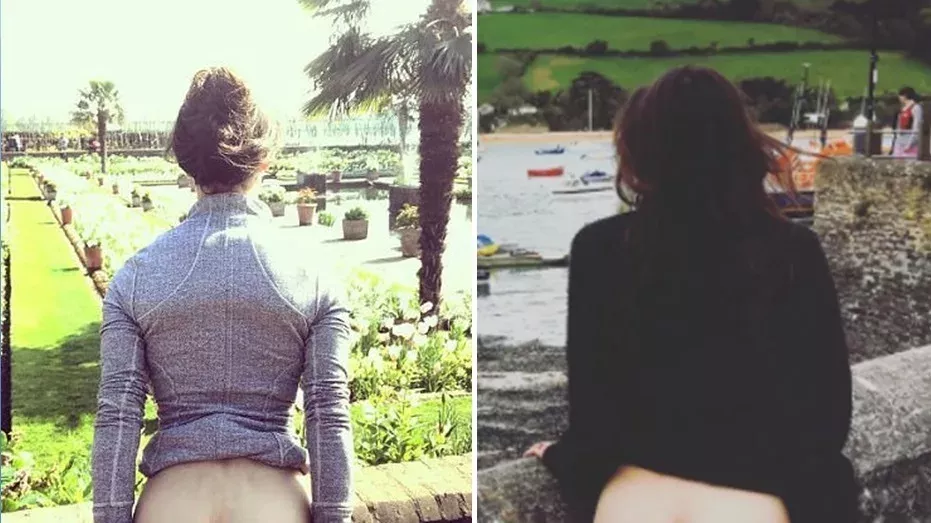 Neuer Instagram-Trend: Nackte Hintern vor schöner Kulisse
