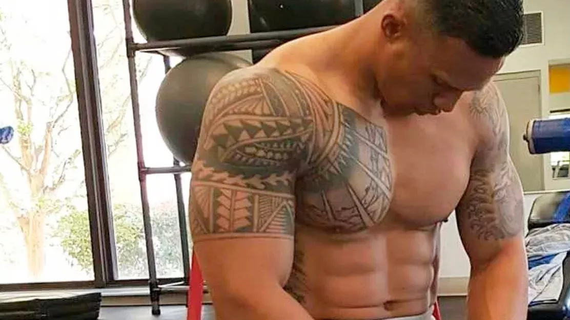 Diamond Ott ist Fitnesstrainer bei der amerikanischen Armee, was seinen Wahnsinns-Körper erklärt