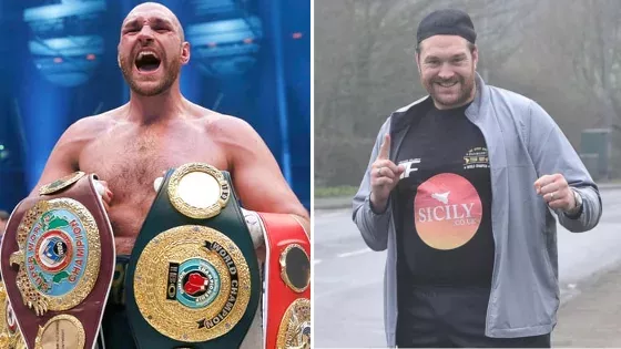 Tyson Fury hat einen enormen Trainingsrückstand
