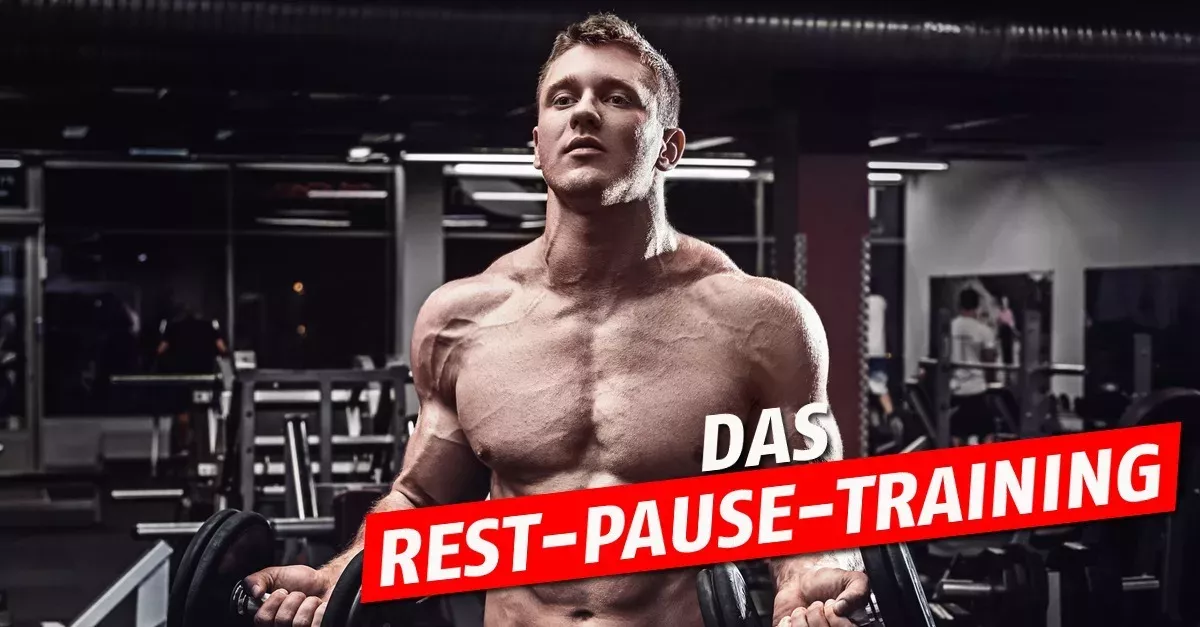 Rest-Pause-Training: Der perfekte Tipp, um zugleich Volumen und Kraft aufzubauen