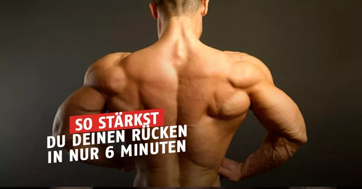 Training der Rückenmuskulatur in nur 6 Minuten