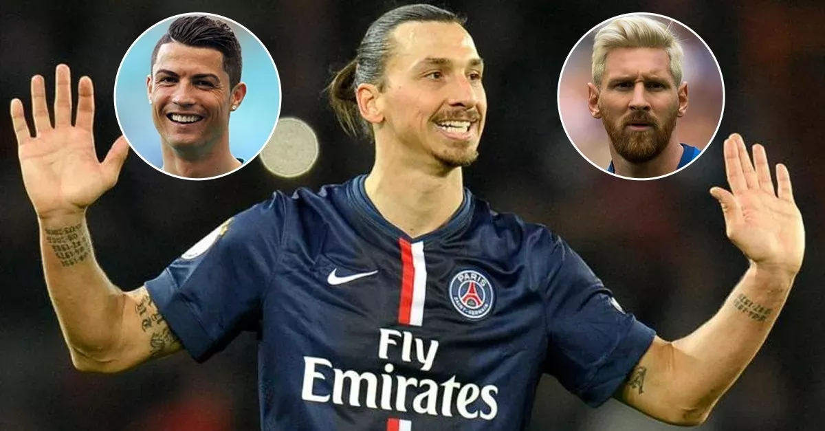 Zlatan Ibrahimovic spricht über Ronaldo, Cristiano Ronaldo und Lionel Messi