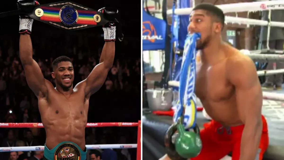 Anthony Joshua trainiert wie eine Maschine für seinen Bullennacken
