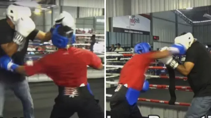 Der Profiboxer Mikey Garcia macht einen Hater im Ring fertig!