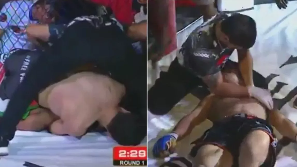 Kampfrichter bringt MMA-Kämpfer in Lebensgefahr!