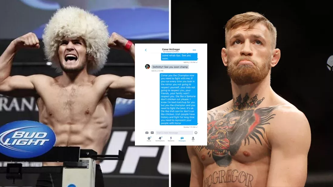 Khabib Nurmagomedov hat eine Nachricht für Conor McGregor