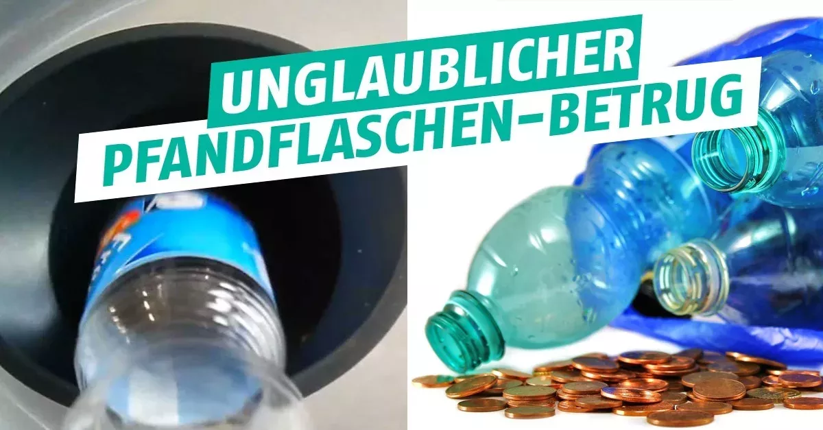 Pfandflaschenbetrüger ergaunert 44.000 Euro