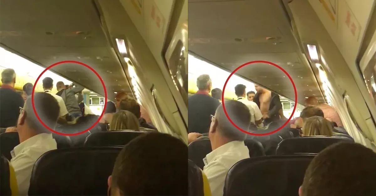 Ryanair-Pilot muss nach Schlägerei zwischen zwei Passagieren notlanden