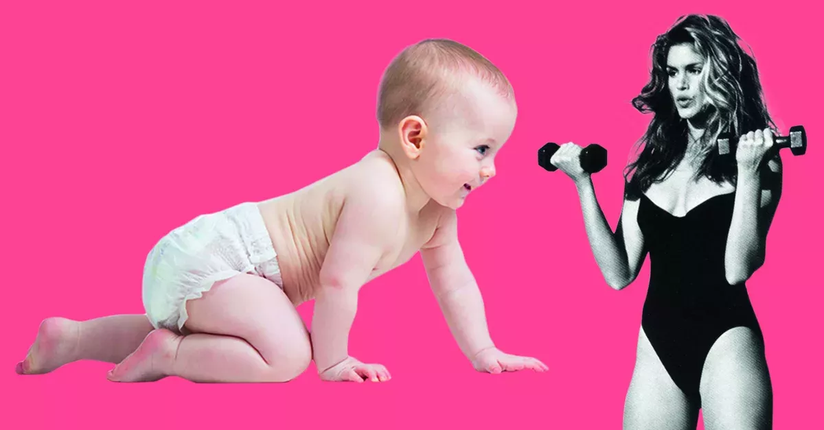 Krabbeln wie ein Baby: der ausgefallene Fitness-Trend