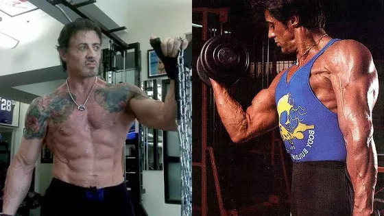 Umfassendes Arm-Workout von und mit Sylvester Stallone