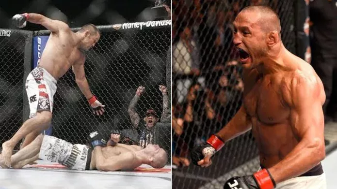 Der erste Kampf zwischen Bisping und Henderson endet mit dem kräftigsten Schlag der Geschichte!