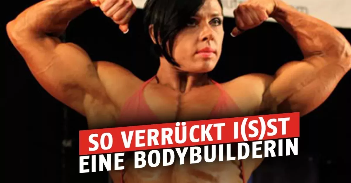 Die Bodybuilderin René Campbell hält sich an eine Wahnsinns-Diät