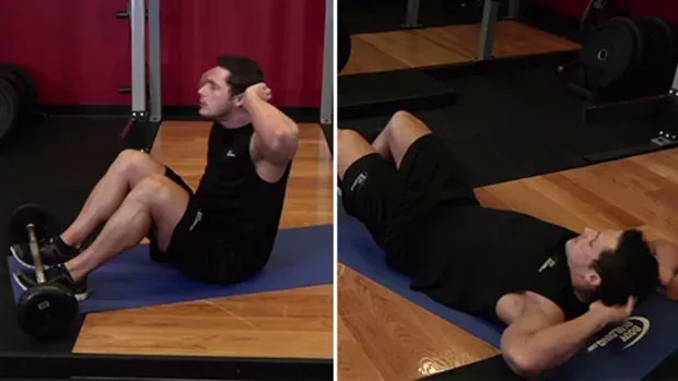 Die perfekte Technik für das Bauchmuskeltraining