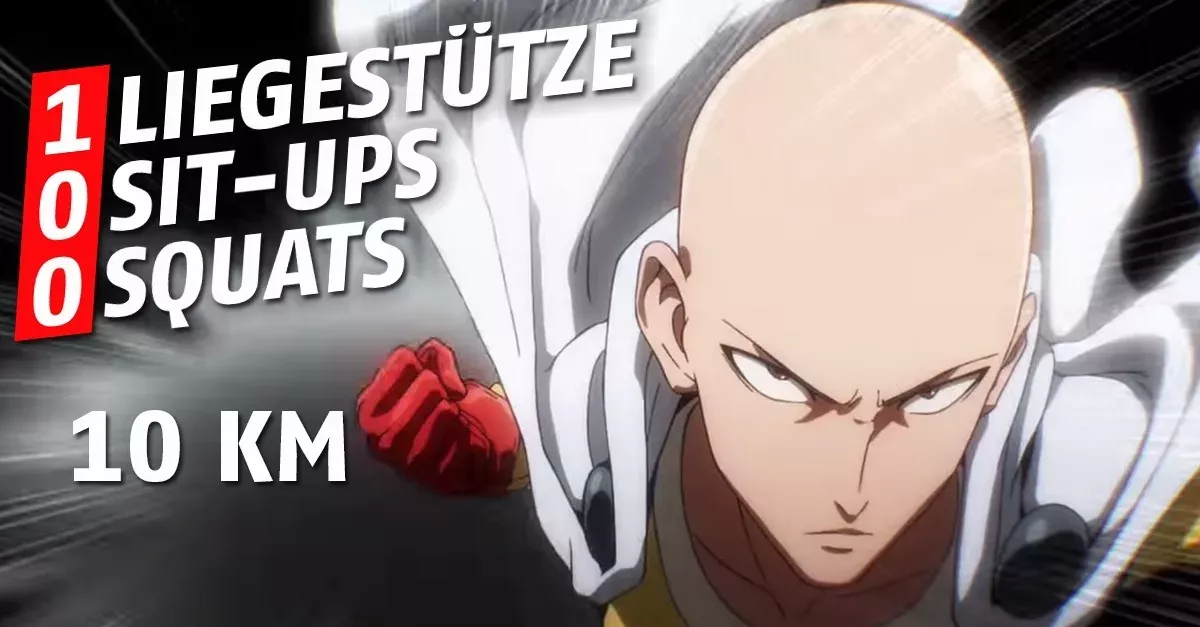 Dieser junge Franzose will das harte Training von One Punch Man durchhalten