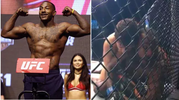 Khalil Rountree befiehlt seiner Mutter mitten in einem MMA-Kampf, die Klappe zu halten