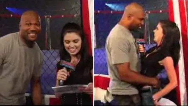 UFC: Rampage Jackson benimmt sich sehr peinlich bei einem Interview mit der schönen Heather Nichols