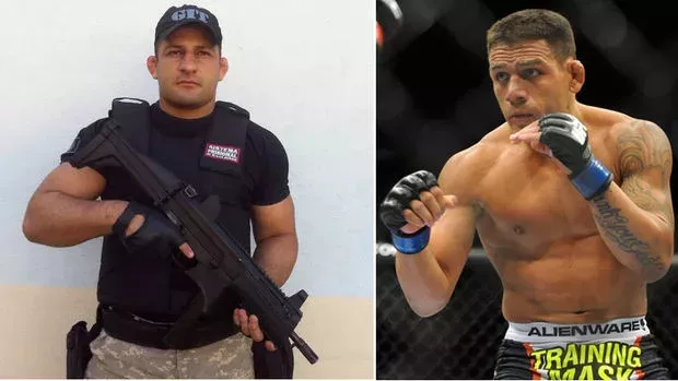 Der Kämpfer, der Rafael Dos Anjos besiegt hat, ist jetzt Gefängnisaufseher