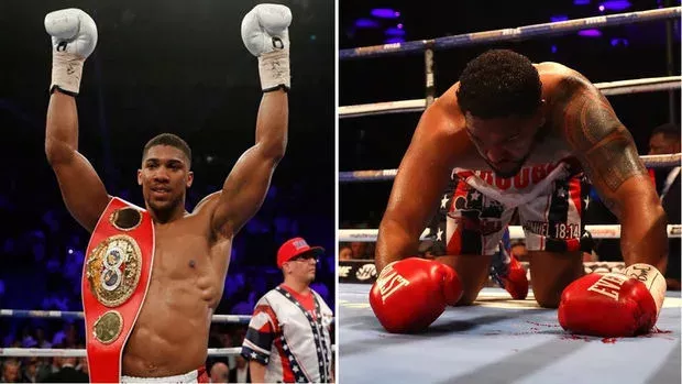 Anthony Joshua ist viel zu stark für Dominic Breazeale