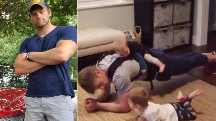 Als Familienvater hat man keine Zeit für Fitness? Brent Kruithof beweist das Gegenteil: