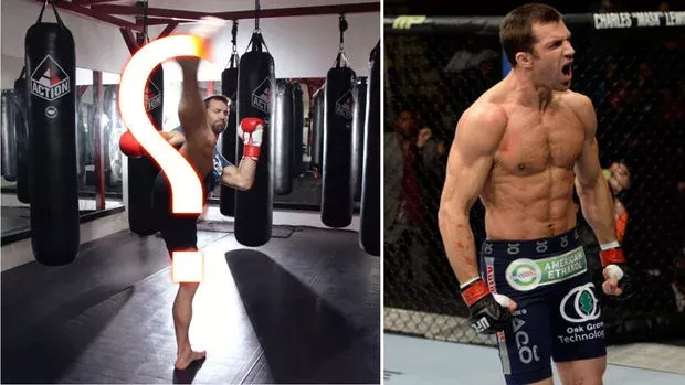 Luke Rockhold verrät seine geheime Technik: Den Question Mark Kick