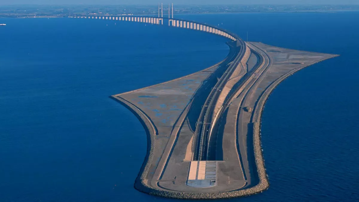 Oresundsbron: Die längste Brücke der Welt verläuft unter Wasser