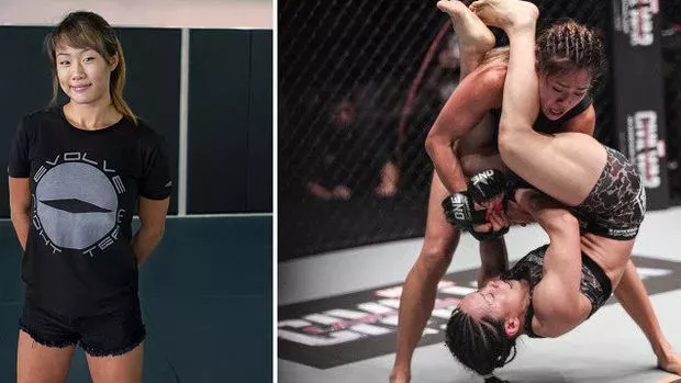 Angela "Unstoppable" Lee, die junge Badass MMA-Kämpferin
