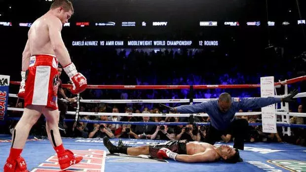 Canelo Alvarez vernichtet Amir Khan und fordert Gennady Golovkin zum "Super Fight-Duell" heraus