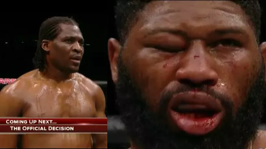 Francis Ngannou beeindruckt bei seinem zweiten UFC-Kampf gegen Curtis Blaydes