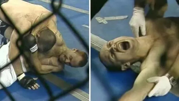 Travis Fulton lässt Jeremy Bullock den schmerzvollsten Wurf der MMA Geschichte erleiden