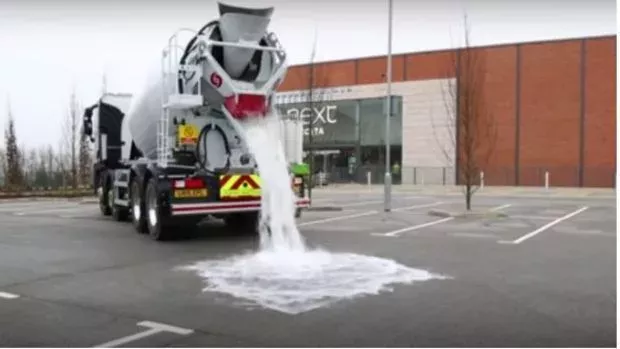 Topmix: Beton, der Wasser wie ein Schwamm aufsaugt