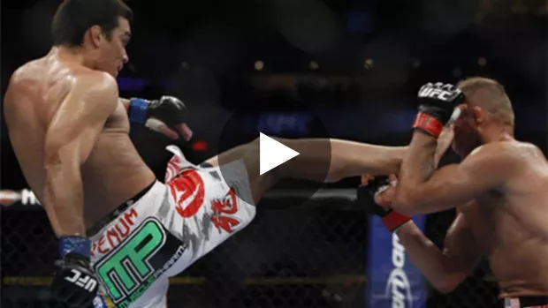UFC: Wie Karate Kid! Lyoto Machida verpasst Randy Couture einen heftigen K.O.