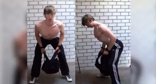 Ein starkes Trainingsprogramm mit einem Rucksack!