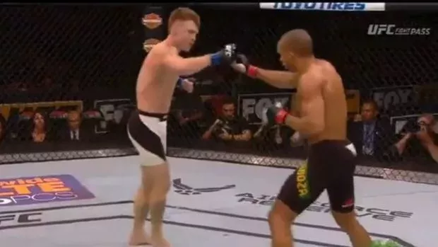 Felder gratuliert Barboza für den schönen Tritt, den er im UFC gegen ihn angewandt hat