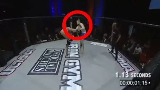 MMA: In nur 1,1 Sekunden! Der schnellste K. o. der Geschichte