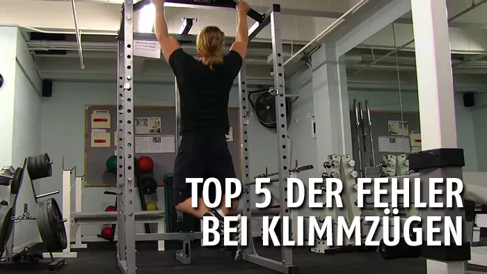 Klimmzüge: 5 Fehler, die man vermeiden sollte