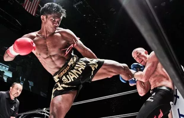 Er ist die Kriegsmaschine des Muay Thai!