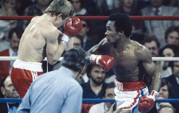 Das großartige K.O. von Sugar Ray Leonard gegen Dave Green