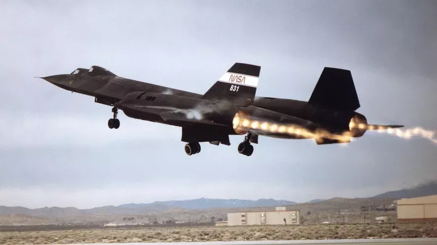 Die NASA veröffentlicht ein sehr seltenes Video vom schnellsten Flugzeug der Welt