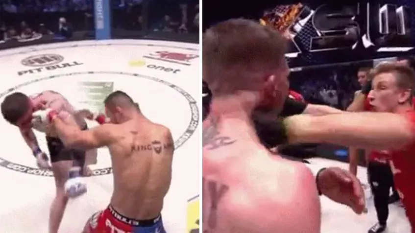 Norman Parke vs. Mateusz Gamrot: Nach einem „Eye poke“ bricht Chaos aus