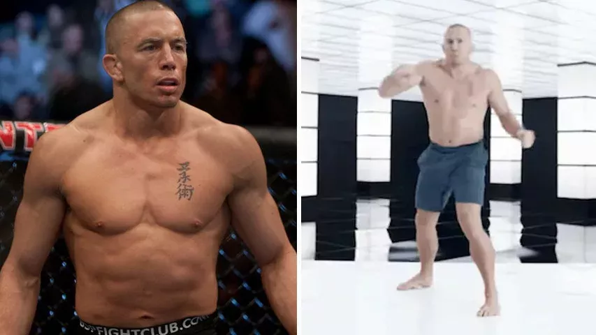 Georges St-Pierre sieht vor seinem Kampf gegen Michael Bisping etwas zu kräftig aus