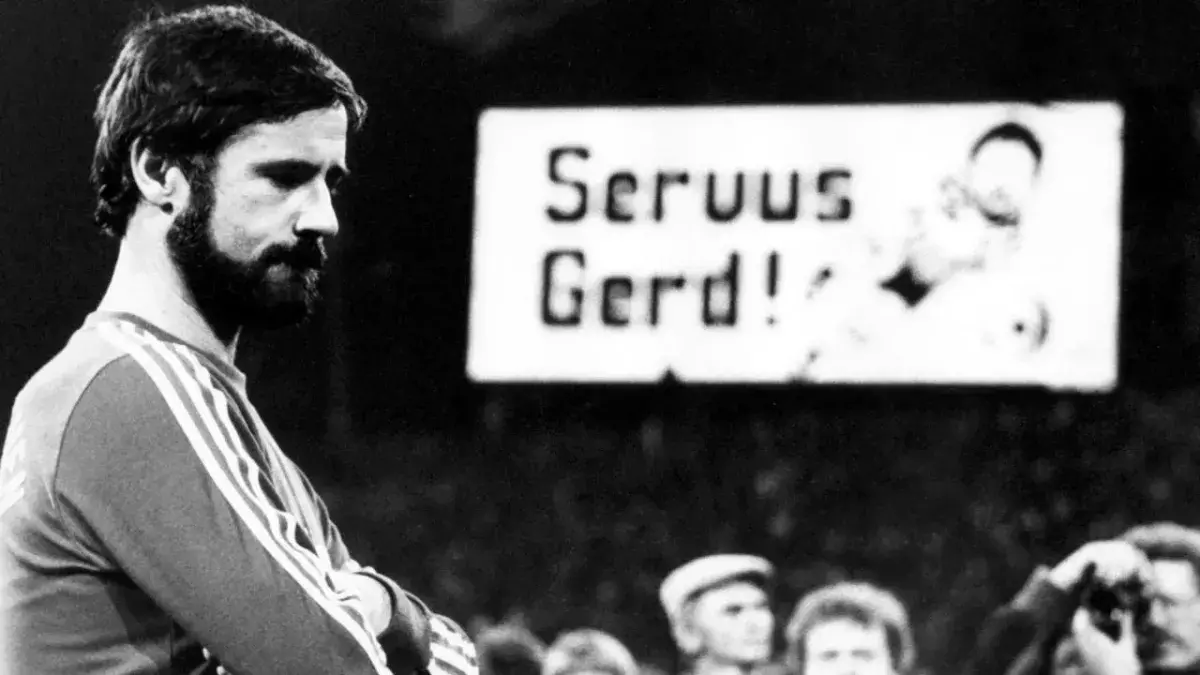 Gerd Müller am 20. September 1983 in München 